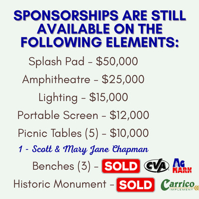 Sponsorships Available!