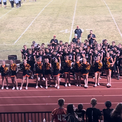 "City of Troy" after a Football Victory