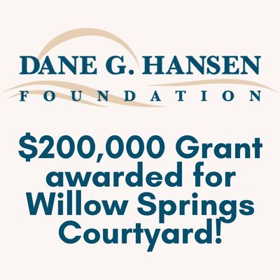 Thank you to the Dane G Hansen Foundation!
